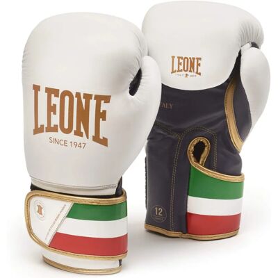 Leone 1947 Boxing Gloves - Full Grain Leather, Flex PU Padding Leone 1947 Boxing Gloves - Full Grain Leather, Flex PU Padding