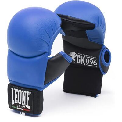 Leone 1947 - Karate-Fit-Handschuhe - Unisex - Blauw - L Leone 1947 - Karate-Fit-Handschuhe - Unisex - Blauw - L