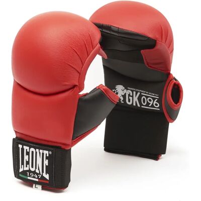 LEONE 1947 GK096 Rode Bokshandschoenen - Karate, Fit, Unisex LEONE 1947 GK096 Rode Bokshandschoenen - Karate, Fit, Unisex