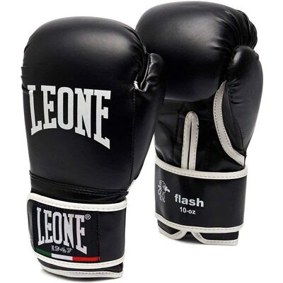 Gants d'Arts Martiaux Noir Leone1947 Flash - Équipement de Boxe Gants d'Arts Martiaux Noir Leone1947 Flash - Équipement de Boxe