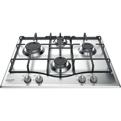 Hotpoint PCN 642 IX/HAR - Acier inoxydable - Plaque de cuisson gaz Hotpoint PCN 642 IX/HAR - Acier inoxydable - Plaque de cuisson gaz