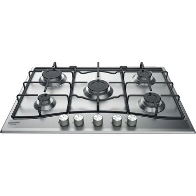 Hotpoint PCN 752 IX/HA - Acciaio inox - Piano cottura a gas Hotpoint PCN 752 IX/HA - Acciaio inox - Piano cottura a gas