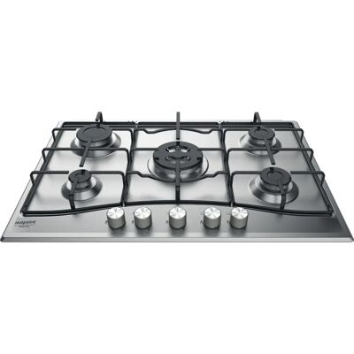 Hotpoint Ariston PCN 752 T - Inox - Piano cottura Hotpoint Ariston PCN 752 T - Inox - Piano cottura