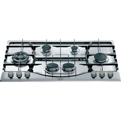 Hotpoint PHN 962 TS/IX/HA - Acciaio inossidabile - Piano cottura a gas Hotpoint PHN 962 TS/IX/HA - Acciaio inossidabile - Piano cottura a gas