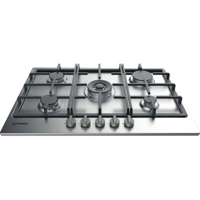 Indesit THP751W/IX/I - Stainless Steel - Gas Hob Indesit THP751W/IX/I - Stainless Steel - Gas Hob