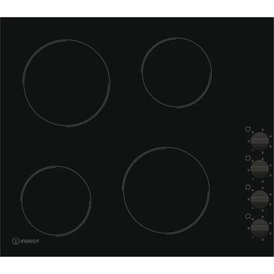 Indesit RI 860 C - Preto - Placa de cerâmica Indesit RI 860 C - Preto - Placa de cerâmica