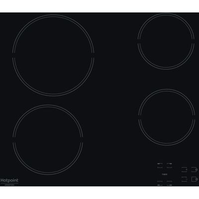 Hotpoint-Ariston HR 631 C - Negro - Hogar de cocción Hotpoint-Ariston HR 631 C - Negro - Hogar de cocción