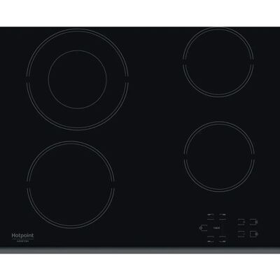 Hotpoint-Ariston HR 632 B - Negro - Placa vitrocerámica empotrada Hotpoint-Ariston HR 632 B - Negro - Placa vitrocerámica empotrada