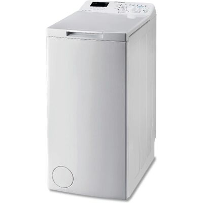Indesit BTW P D61253 - Lave-linge à chargement supérieur - 6 kg - 1200 RPM - Blanc - Publicité Indesit BTW P D61253 - Lave-linge à chargement supérieur - 6 kg - 1200 RPM - Blanc - Publicité
