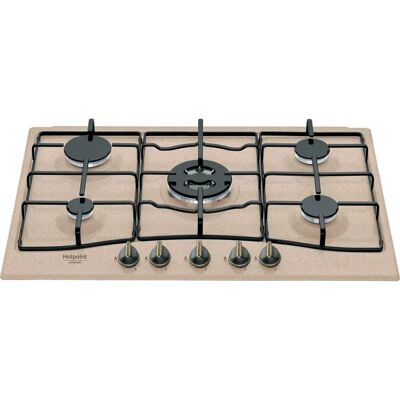 Ariston Hotpoint - PCN 750 T (AV) R/HA - Avoine - Plaque de cuisson Gaz Ariston Hotpoint - PCN 750 T (AV) R/HA - Avoine - Plaque de cuisson Gaz