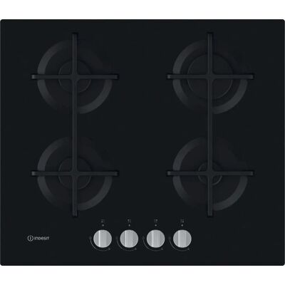 Indesit ING 61T/BK - Noir - Plaque de cuisson - Publicité Indesit ING 61T/BK - Noir - Plaque de cuisson - Publicité