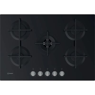 Indesit ING 72T/BK - Nero - Piano cottura a gas Indesit ING 72T/BK - Nero - Piano cottura a gas
