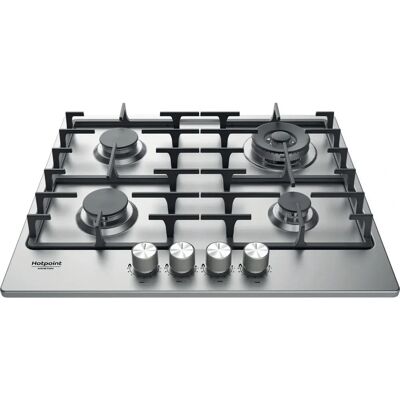 Hotpoint PPH 60G DF/IX - Edelstahl - Gas Kochfeld Hotpoint PPH 60G DF/IX - Edelstahl - Gas Kochfeld