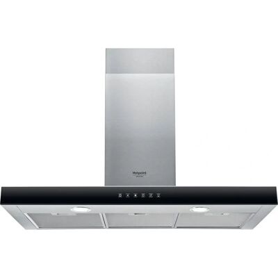 Hotpoint HHBS 9.8F LT X/1 - Negro - Campana extractora Hotpoint HHBS 9.8F LT X/1 - Negro - Campana extractora