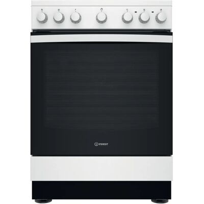 Indesit IS67V5PCWE - Blanc - Cuisinière autonome Indesit IS67V5PCWE - Blanc - Cuisinière autonome