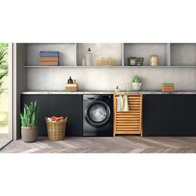 Hotpoint Ariston NBT 108 - Nero - Lavatrice Hotpoint Ariston NBT 108 - Nero - Lavatrice