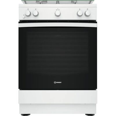 Indesit IS67G1KMW - Noir, Blanc - Cuisinière électrique indépendante Indesit IS67G1KMW - Noir, Blanc - Cuisinière électrique indépendante