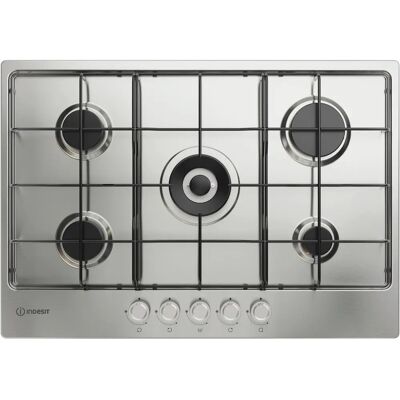 Indesit - THP 752 W/IX/I 1 - 75 cm - Gas Cooktop Indesit - THP 752 W/IX/I 1 - 75 cm - Gas Cooktop