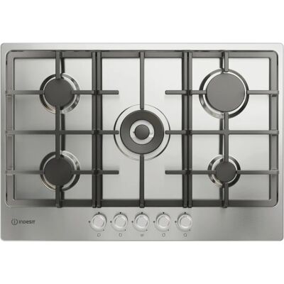 Indesit THP 751 W/IX/I - Piano cottura gas doppia corona - Acciaio inossidabile 75cm Indesit THP 751 W/IX/I - Piano cottura gas doppia corona - Acciaio inossidabile 75cm