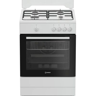 Cucina a gas bianca Indesit I6GGKMW - Elettrodomestico Cucina a gas bianca Indesit I6GGKMW - Elettrodomestico