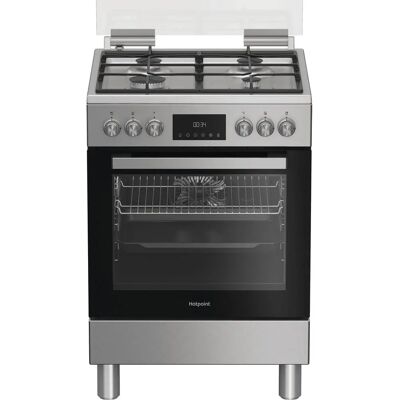 Hotpoint - H6G5LMX - 60 cm - Cucina indipendente Hotpoint - H6G5LMX - 60 cm - Cucina indipendente