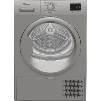 Indesit C YSD 82D SS UK - 8kg Heat Pump Tumble Dryer - Silver Indesit C YSD 82D SS UK - 8kg Heat Pump Tumble Dryer - Silver