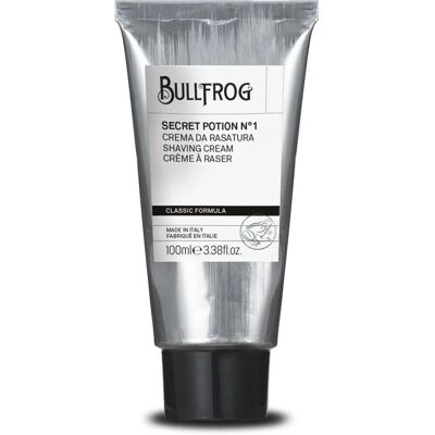 Bullfrog Scheercrème Geheime Toverdrank Nr. 1 Nomad Editie (100ml) Bullfrog Scheercrème Geheime Toverdrank Nr. 1 Nomad Editie (100ml)