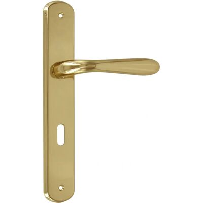 Manija de puerta dorada Frosio Bortolo - Diseño moderno, Duradero latón, Fácil de instalar Manija de puerta dorada Frosio Bortolo - Diseño moderno, Duradero latón, Fácil de instalar