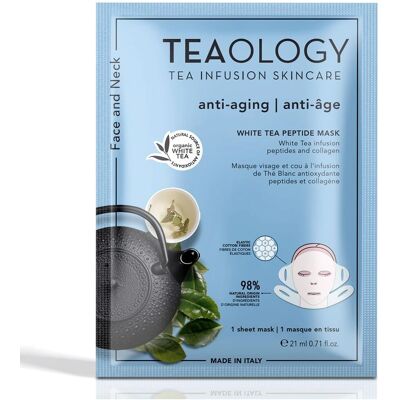 Maschera ai Peptidi di Tè Bianco Teaology - Idratante, Illuminante & Anti-invecchiamento Maschera ai Peptidi di Tè Bianco Teaology - Idratante, Illuminante & Anti-invecchiamento