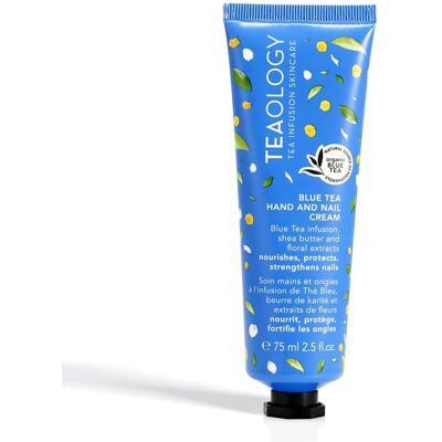 Teaology Crema de Manos y Uñas Té Azul - Hidratante, Vegana, 75ml Teaology Crema de Manos y Uñas Té Azul - Hidratante, Vegana, 75ml