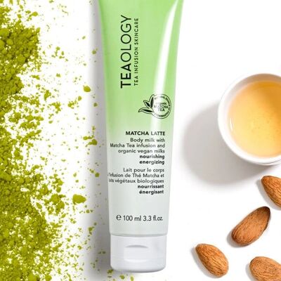 Teaology Matcha Latte Körpermilch - Körpermilch mit Bio-Matcha-Tee & Pflanzlichen Milchsorten Teaology Matcha Latte Körpermilch - Körpermilch mit Bio-Matcha-Tee & Pflanzlichen Milchsorten