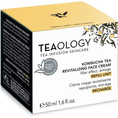 Teaology Marca Crema Viso Rivitalizzante al Kombucha - Anti-Age, Idratante, Vegana Teaology Marca Crema Viso Rivitalizzante al Kombucha - Anti-Age, Idratante, Vegana