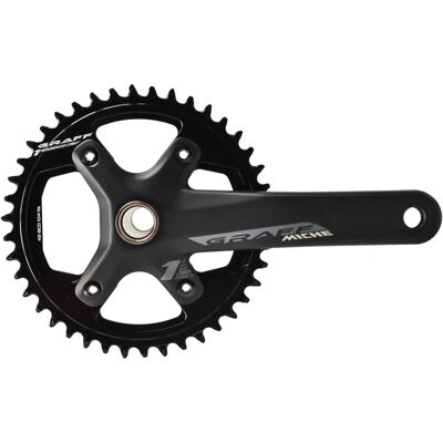 Miche GRAFF 175/46T 11v Crankset - Zwart Miche GRAFF 175/46T 11v Crankset - Zwart