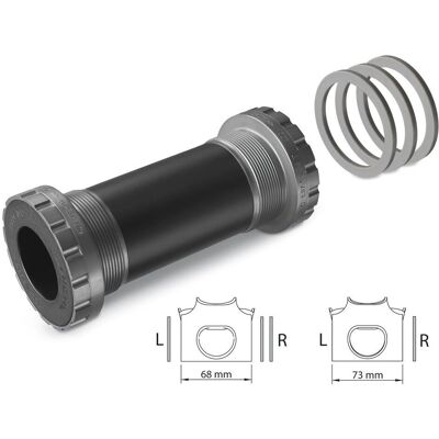 Cuscinetto Pedivella Miche Evo Max MTB BSA - Leggero, Con Cuscinetti Sigillati Cuscinetto Pedivella Miche Evo Max MTB BSA - Leggero, Con Cuscinetti Sigillati