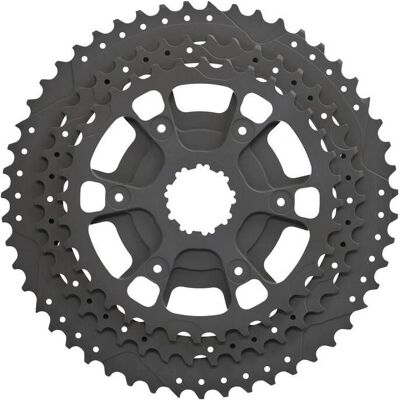 Miche Grauer Kettenblatt-Set - 51/42/36 Zähne - Mountainbike-Teil Miche Grauer Kettenblatt-Set - 51/42/36 Zähne - Mountainbike-Teil