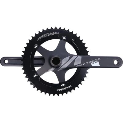 Miche Pistard 2.0 Trap Chainset - Zwart - 144mm Miche Pistard 2.0 Trap Chainset - Zwart - 144mm