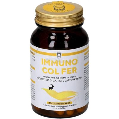 Punto Salute e Benessere Immuno Col Fer Integratore Colostro di Capra 60 Capsule Punto Salute e Benessere Immuno Col Fer Integratore Colostro di Capra 60 Capsule