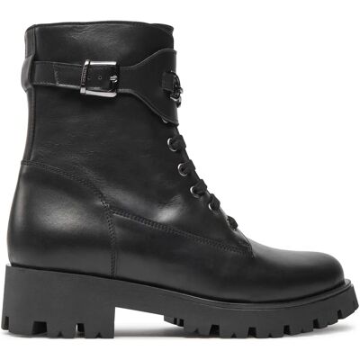TWINSET Anfibio 242GCJ Schwarze Wanderschuhe - Hiking boots TWINSET Anfibio 242GCJ Schwarze Wanderschuhe - Hiking boots