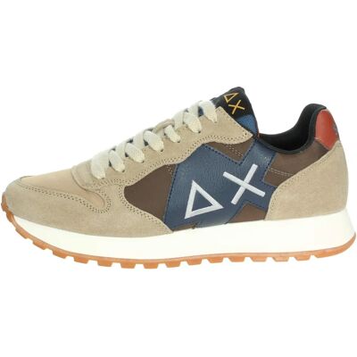 SUN68 Jaki Bicolor - Zapatos de cuero, textil y nylon - Zapatillas casuales - Talla 40 SUN68 Jaki Bicolor - Zapatos de cuero, textil y nylon - Zapatillas casuales - Talla 40