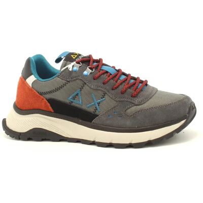 Sun68 Grijze Sneakers - Casual Duurzame Schoen Sun68 Grijze Sneakers - Casual Duurzame Schoen