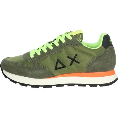 Baskets Sun68 Tom Fluo Vert Olive - Mode Urbaine Baskets Sun68 Tom Fluo Vert Olive - Mode Urbaine
