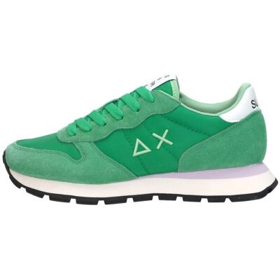 SUN68 Model Z35201 Groene Sneakers voor Vrouwen SUN68 Model Z35201 Groene Sneakers voor Vrouwen