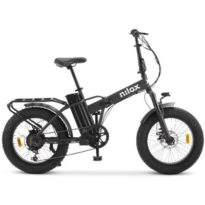 Nilox X8 Pro Acero Azul - Bicicleta eléctrica Nilox X8 Pro Acero Azul - Bicicleta eléctrica