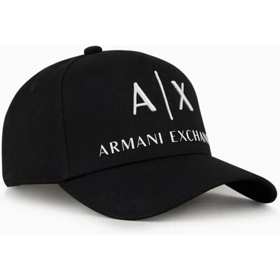 Gorra de béisbol Armani Exchange para hombre (954039_CC513_00121_OS) negra Gorra de béisbol Armani Exchange para hombre (954039_CC513_00121_OS) negra