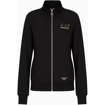 EA7 Model 8NTM43_TJ9RZ Casual bluza z zamkiem EA7 Model 8NTM43_TJ9RZ Casual bluza z zamkiem