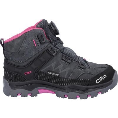 CMP Kinder Kiruna Mid Fitgo Wasserdichte Trekking Schuhe - Sportlich, Antrazit, Größe 37 CMP Kinder Kiruna Mid Fitgo Wasserdichte Trekking Schuhe - Sportlich, Antrazit, Größe 37