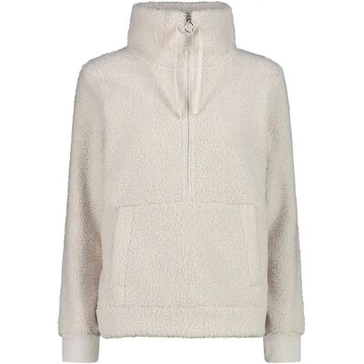 CMP White Model 34 Fleece Sweatshirt - Sweatshirt CMP White Model 34 Fleece Sweatshirt - Sweatshirt