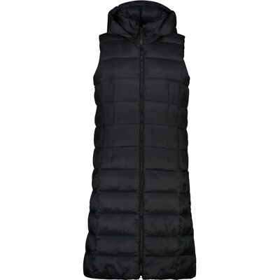 CMP Veste pour femme - Gilet outdoor avec capuche - Noir CMP Veste pour femme - Gilet outdoor avec capuche - Noir