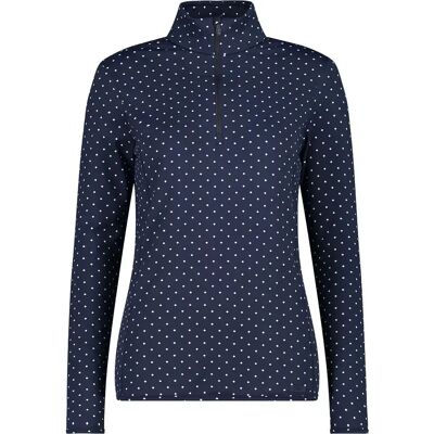 Cmp Woman Printed Sweat Jersey - Ski Woman - Marino Cmp Woman Printed Sweat Jersey - Ski Woman - Marino