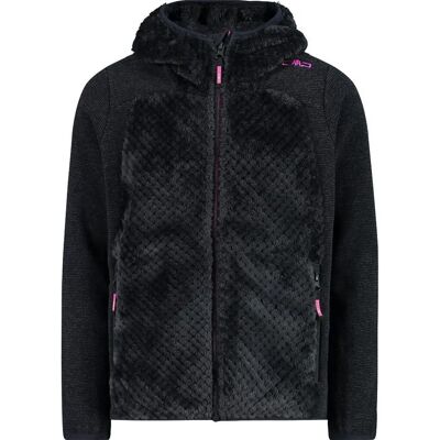 CMP - kid g jacket fix hood - Grigio - 104 - Jacket CMP - kid g jacket fix hood - Grigio - 104 - Jacket